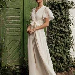 RICARICA New Arrivals PREORDER - Josie Maxi Dress In Cream