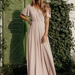 RICARICA Preorders PREORDER - Josie Maxi Dress In Mauve