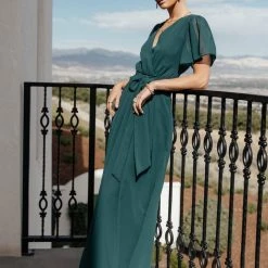 RICARICA PREORDER - Josie Maxi Dress In Emerald