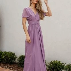 RICARICA PREORDER - Josie Maxi Dress In Lilac New Arrivals