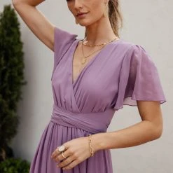 RICARICA PREORDER - Josie Maxi Dress In Lilac New Arrivals