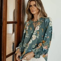 MILLIBON POLYMOND DK INC New Arrivals Jules Floral Blouse