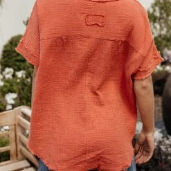 LA MIEL Tops Soraya Top In Orange 11 LA MIEL Tops Soraya Top In Orange