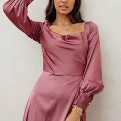 RICARICA PREORDER - Kristie Maxi Dress In Plum New Arrivals