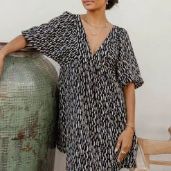 MILLIBON POLYMOND DK INC Alena Mini Dress In Black Dresses 11 MILLIBON POLYMOND DK INC Alena Mini Dress In Black Dresses