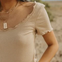 Vero Moda Sydia Tee In Lilac - FINAL SALE Back In Stock