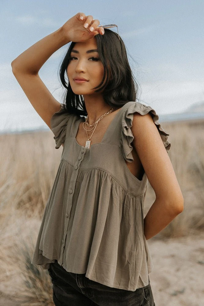 MILLIBON POLYMOND DK INC Milo Blouse In Camel - FINAL SALE Tops 15 MILLIBON POLYMOND DK INC Milo Blouse In Camel - FINAL SALE Tops