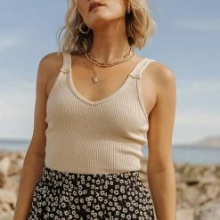 SINA Tees & Tanks Bodhi Cropped Tank