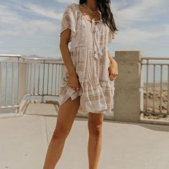 MILLIBON POLYMOND DK INC Sienna Floral Dress In Charcoal - FINAL SALE