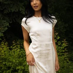 WORUI Lucille Maxi Dress In Ivory New Arrivals