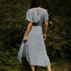 LAKE FLOWER FASHION New Arrivals Eliza Midi Dress