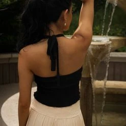 Mustard Seed Kambrie Top In Black