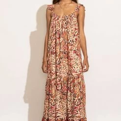 LOVE STITCH Clothing Illustrated Julissa Maxi Dress