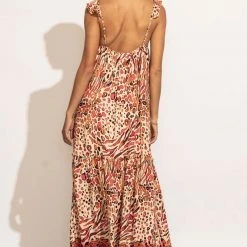 LOVE STITCH Clothing Illustrated Julissa Maxi Dress
