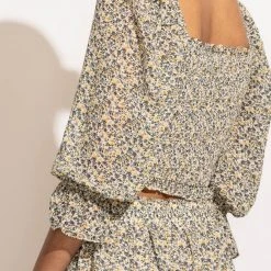 DRESS FORUM Courtney Cropped Top