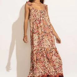 LOVE STITCH Clothing Illustrated Julissa Maxi Dress