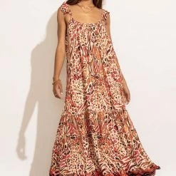 LOVE STITCH Clothing Illustrated Julissa Maxi Dress