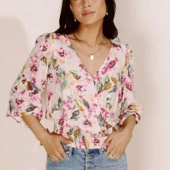 LUSH CLOTHING Tatiana Floral Top