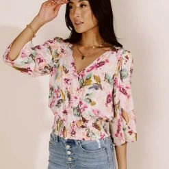 LUSH CLOTHING Tatiana Floral Top