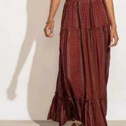 DRESS FORUM Frida Tiered Skirt