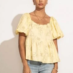 BLU PEPPER Bindi Floral Blouse