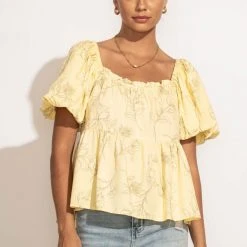 BLU PEPPER Bindi Floral Blouse