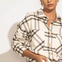 BLU PEPPER Pauline Plaid Top New Arrivals 21 BLU PEPPER Pauline Plaid Top New Arrivals