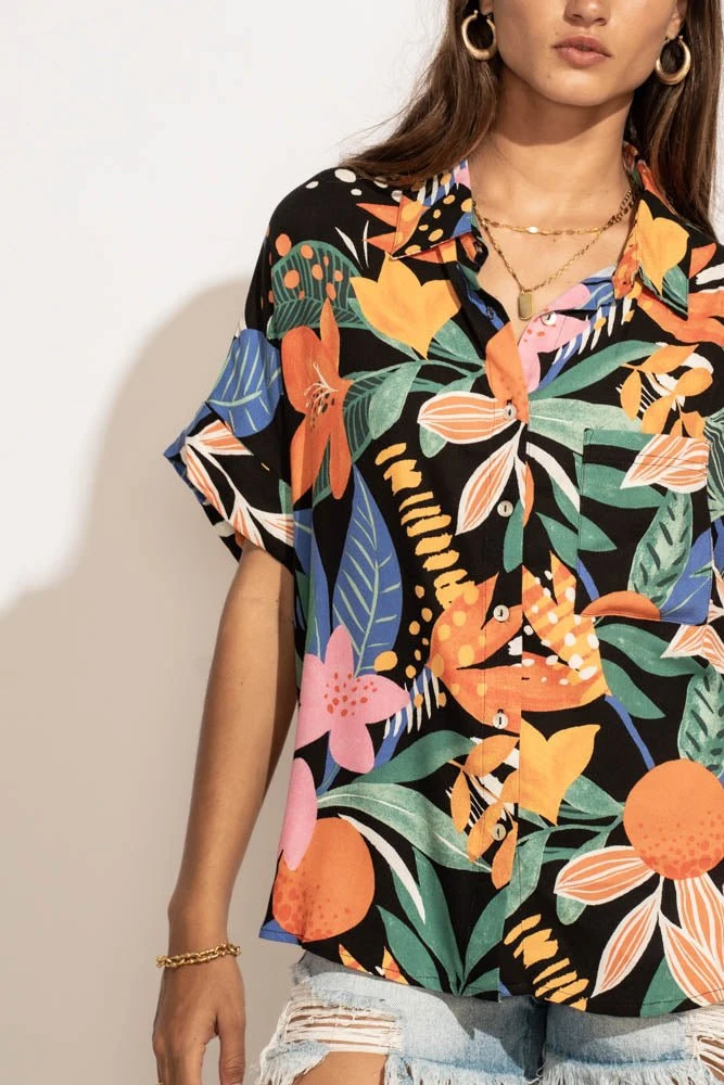 EN CREME Tops Carley Button Down Top 12 EN CREME Tops Carley Button Down Top