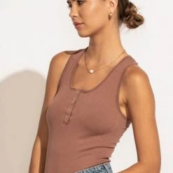 DYNAMIC FASHION Luisa Bodysuit In Rust New Arrivals