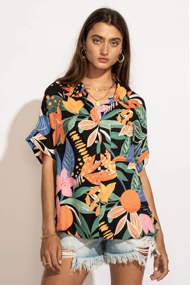 EN CREME Tops Carley Button Down Top 13 EN CREME Tops Carley Button Down Top