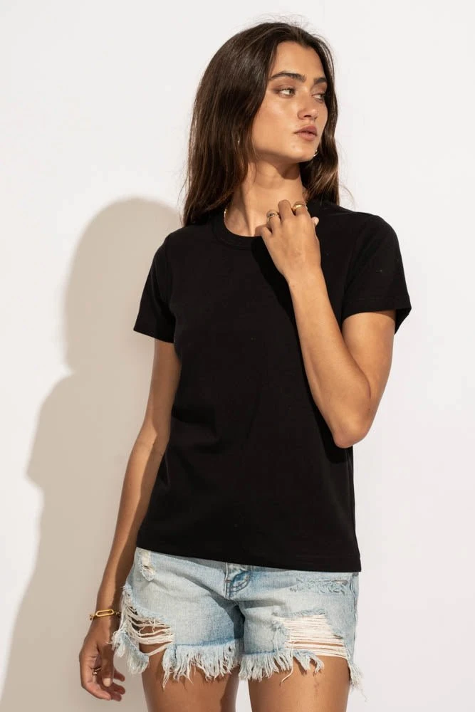 WORUI Mckenna Tee Shirt In Black New Arrivals 9 WORUI Mckenna Tee Shirt In Black New Arrivals