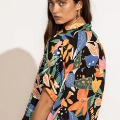 EN CREME Tops Carley Button Down Top 33 EN CREME Tops Carley Button Down Top