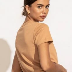 WORUI Mckenna Tee Shirt In Tan New Arrivals