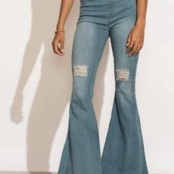 AARON & AMBER Traci Flare Jeans- FINAL SALE