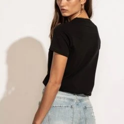WORUI Mckenna Tee Shirt In Black New Arrivals 21 WORUI Mckenna Tee Shirt In Black New Arrivals