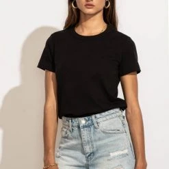 WORUI Mckenna Tee Shirt In Black New Arrivals 22 WORUI Mckenna Tee Shirt In Black New Arrivals