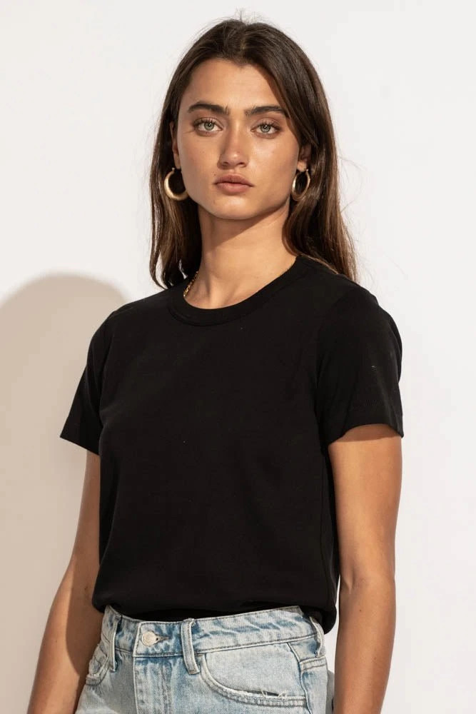 WORUI Mckenna Tee Shirt In Black New Arrivals 8 WORUI Mckenna Tee Shirt In Black New Arrivals
