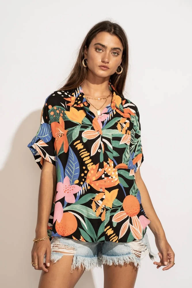 EN CREME Tops Carley Button Down Top 10 EN CREME Tops Carley Button Down Top