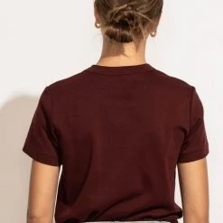 WORUI Mckenna Tee Shirt In Maroon New Arrivals 26 WORUI Mckenna Tee Shirt In Maroon New Arrivals