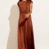 WORUI Lucille Maxi Dress In Rust