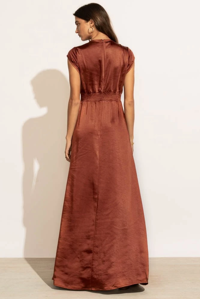 WORUI Lucille Maxi Dress In Rust 7 WORUI Lucille Maxi Dress In Rust