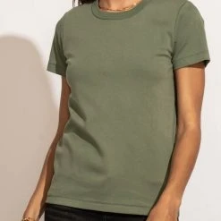 WORUI New Arrivals Mckenna Tee Shirt In Green