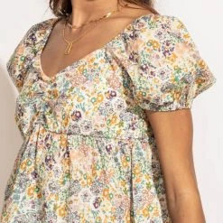 MILLIBON POLYMOND DK INC Alaina Peplum Top