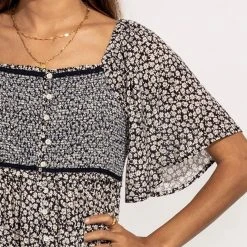 IN LOOM Damaris Floral Midi Dress Dresses