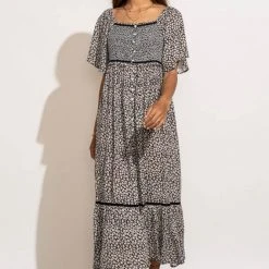 IN LOOM Damaris Floral Midi Dress Dresses