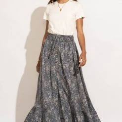 PROMESA Katalina Floral Maxi Skirt