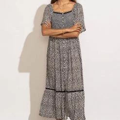 IN LOOM Damaris Floral Midi Dress Dresses