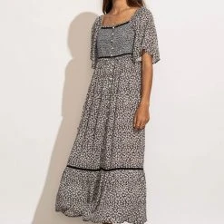 IN LOOM Damaris Floral Midi Dress Dresses