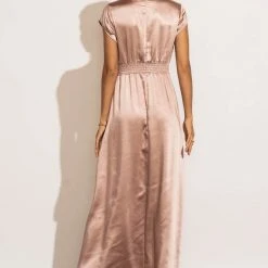 WORUI Lucille Maxi Dress In Mauve New Arrivals
