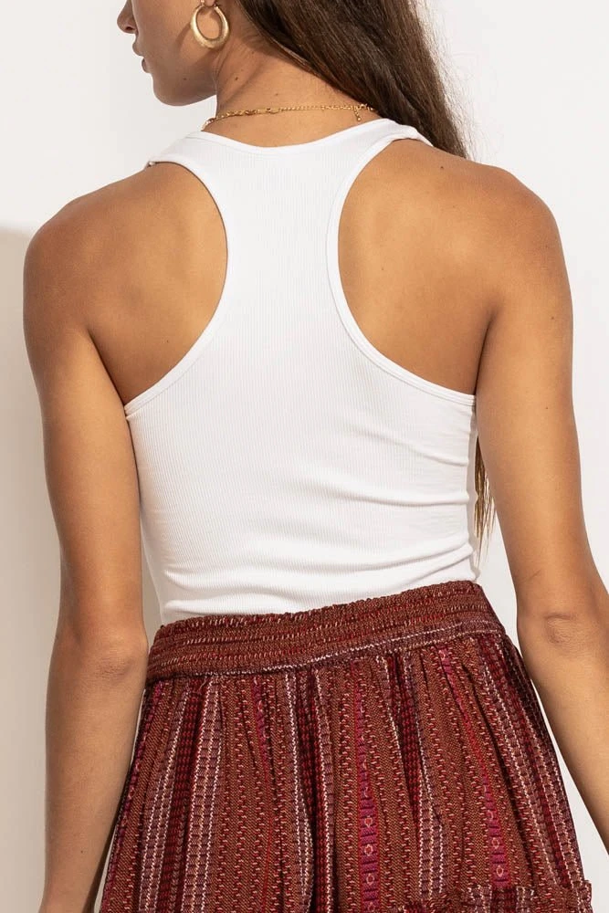 DYNAMIC FASHION New Arrivals Luisa Bodysuit In White 6 DYNAMIC FASHION New Arrivals Luisa Bodysuit In White